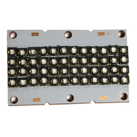 Module LED UVC violet 255nm 265nm 275nm sur carte PCB avec lentille en quartz IP20 20W pour la stérilisation