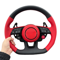 Volant sport multifonctionnel en cuir modifié R8 pour Audi A3 A4L A5 A6L A7 Q2 Q3 Q5 S4 S5 S7