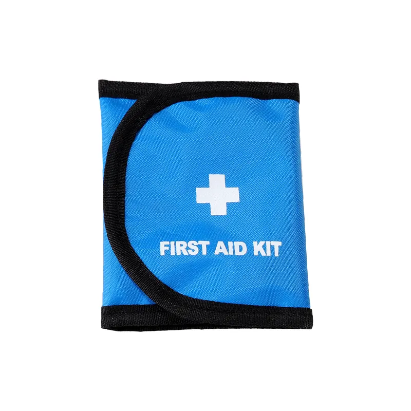 Mini kit de emergencia cuadrado pequeño económico personalizado de fábrica, botiquín de primeros auxilios de viaje para regalo, mujeres, niños, hogar