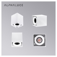Spot encastré pliable de design, orientable, pour appartements haut de gamme et couloirs résidentiels