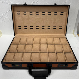 New 24 Khe hình chữ nhật xử lý đa chức năng đồng hồ sưu tập hiển thị trường hợp bao bì Du lịch Cặp Quà Tặng kết hợp hộp đồng hồ - Product Image 2