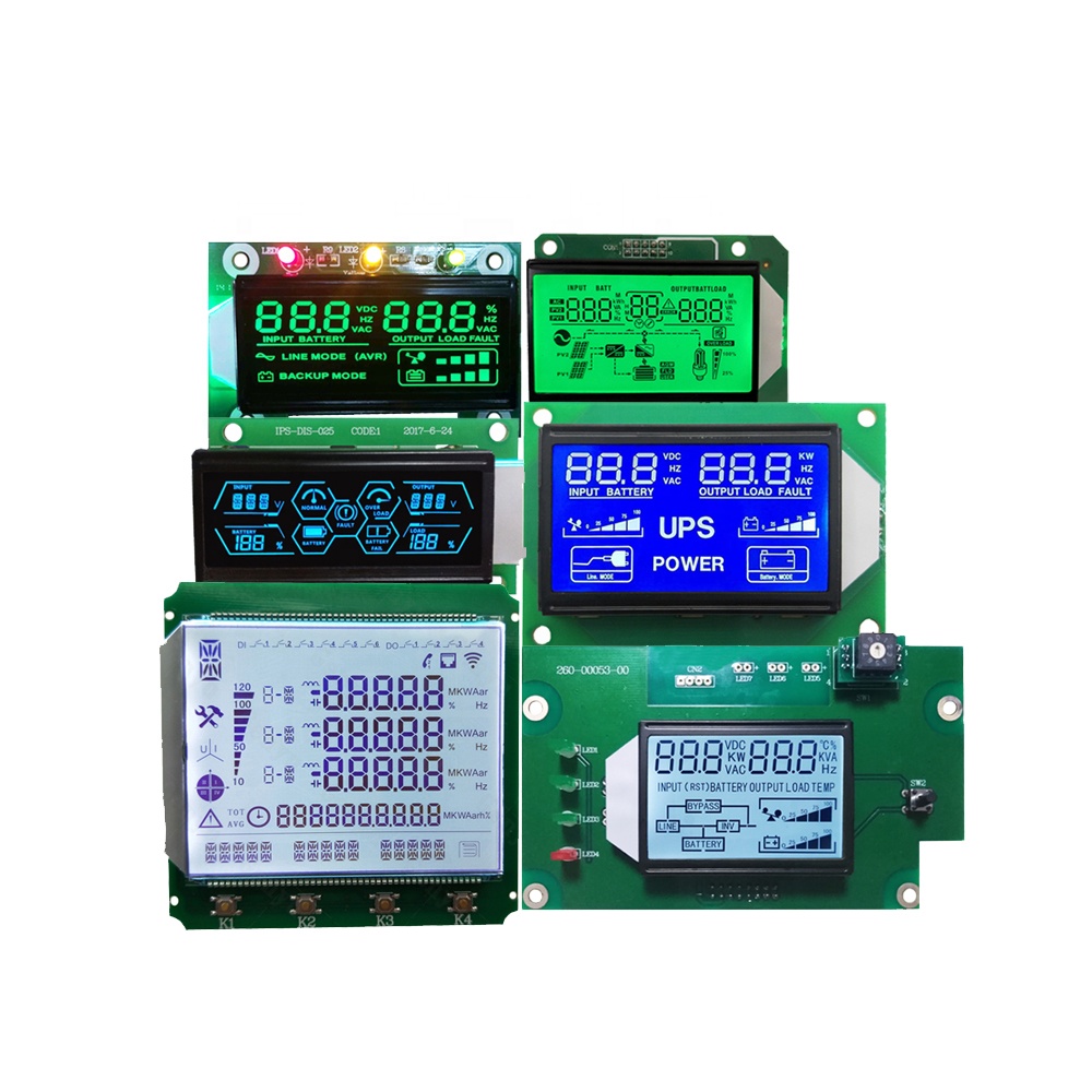 OEM 중국 LCD 제조 업체 사용자 정의 단색 7 세그먼트 Lcd 도트 매트릭스 COB 디스플레이 모듈 보드