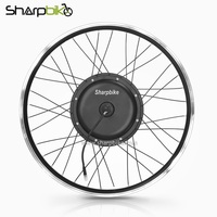 Moteur sans engrenage pour vélo électrique, 36/48V, 500W, moteur direct