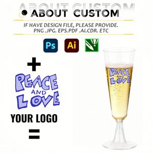 Flûtes à champagne, verres à champagne, 5 oz, gobelets à cocktail en acrylique, en vrac, pour la Saint-Valentin, les mariages, les toasts, les fiançailles, les fournitures de fête - Product Image 3
