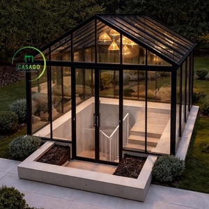Solárium de Lujo con Doble Acristalamiento, Estructura de Aluminio con Recubrimiento en Polvo, Uso en las 4 Estaciones, Ideal para Villas o Hoteles de Lujo - Product Image 5