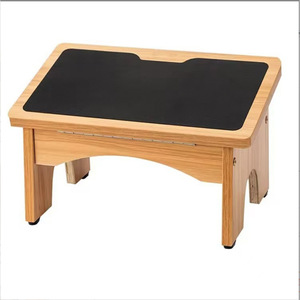 Creative wooden toilet <b>stool</b>, <b>bathroom</b> footstool for pregnant women and the elderly, household toilet seat, solid wood - Product Image 3