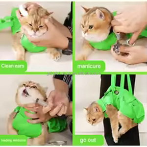 Bolsa de Transporte para Gatos Antirriscos e Antimordidas, Multifuncional, Dobrável, de Mão, Multicolorida, para Hospital Veterinário e Injeções - Product Image 3