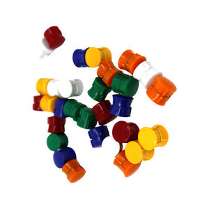 [MAGNETO] Imán de botón permanente de ferrita de 13 mm para uso industrial en pizarras blancas y tableros de anuncios - Product Image 1