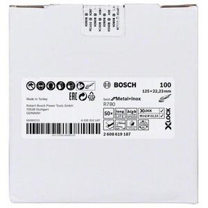 BOSCH - 2608619188 Disco de Fibra de 3165140960328 "R780" Mejor para Metal + Inox "Ø 125mm con agujero de estrella-EAN ABRASIVOS - Product Image 2