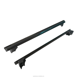 Barre transversale de toit en alliage d'aluminium Sibor pour Jeep Compass 05-10 avec capacité de 30 kg et supports en plastique - Product Image 2
