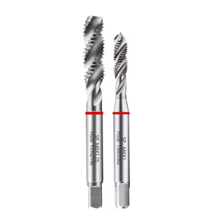 ZUANTONG HSSE Red Ring JIS Standard Spiral Fluted Tap UNC UNF 2-56 4-40 6-32 <span class=keywords><strong>8</strong></span>-32 10-<span class=keywords><strong>24</strong></span> 1/4 <span class=keywords><strong>3</strong></span>/<span class=keywords><strong>8</strong></span> 7/16 pour Cuivre et Aluminium - Product Image 1