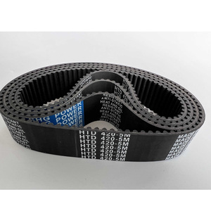 Dây curoa thô không viền, dây curoa cao su tự động, dây curoa truyền động màu đen, dây curoa răng - Product Image 2