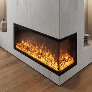 Insert de <span class=keywords><strong>cheminée</strong></span> électrique en forme de L avec flamme LED multi-faces, <span class=keywords><strong>double</strong></span> <span class=keywords><strong>face</strong></span>, 3 faces, 4 faces, design moderne, chauffage intérieur - Product Image 1