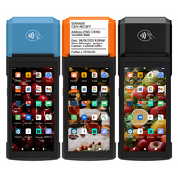 Terminal de Point de Vente Portable H10P Android14, Système POS Mobile Android avec Imprimante Thermique 58 mm