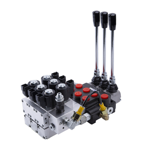 Electrohidráulico P40 P80 de 2, 3, 4, 5 Vías, Control Direccional Hidráulico por Joystick, Solenoide y Control Manual 12V - Product Image 1