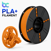 Filament d'imprimante 3D PLA+ Becreative, large choix de couleurs, diamètre 1,75 mm, haute résistance, température d'impression 205-215°C, 1 kg