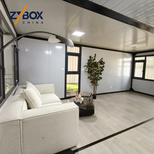 ZYBOX Lakeside Wide Eave Expandable Container Home Prefab Modular Villa for <span class=keywords><strong>France</strong></span> Benelux Belgium Luxembourg Unit - Product Image 3