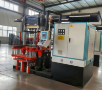 Machine horizontale entièrement automatique SM-300B pour le moulage par injection de caoutchouc de ressorts pneumatiques et de joints multi-cavités