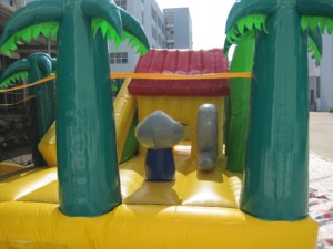 Structure gonflable en PVC Animal King Land pour événements extérieurs ou location de fêtes - Product Image 5