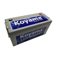Fabricants de batteries de véhicules électriques plomb-acide scellés sans entretien 12v 120ah à cycle profond batteries 6-EVF-120 pour le mobile
