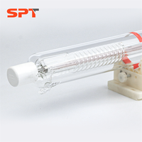 Tube laser SPT haute puissance 100w CO2 avec pointeur rouge pour la découpe laser de matériaux Non métalliques tels que l'acrylique/MDF