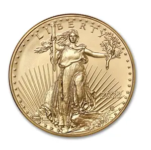 amerikan kartal altın sikke 1 oz Suppliers-2022 1 oz özgürlük heykeli hatıra parası amerikan altın kartal sikke