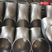 Coude à 45 et 90 degrés en alliage de nickel Incoloy 800 800H 800HT UNS N08810, soudeur LR SR, ASME B16.9 pour l'industrie pétrochimique