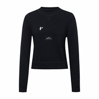 Nouveau pull jacquard décontracté à col rond pour femme, collection automne 2026 – Haut tricoté doux et chaud pour l'intérieur et l'extérieur, idéal pour l'hiver au quotidien