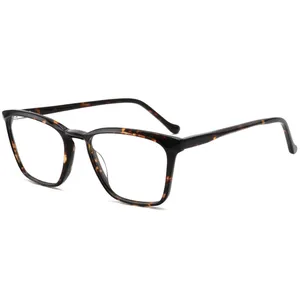 FEROCE Designer Kacamata Pria Asetat Fames dengan Kacamata Yang Dapat Ditukar Bingkai Kacamata Optik