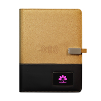 Carnet de notes intelligent de luxe OEM pour affaires avec batterie externe, clé USB et stylo – Coffret cadeau