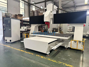 GoodCut Table Move 5Axis CNC Router Demas Head 10kw Husillo Carpintería EPS Máquina de tallado con función RTCP - Product Image 2