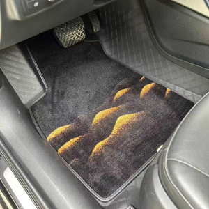 Alfombrilla para pie de coche <span class=keywords><strong>Interior</strong></span> de automóvil 3D 5D alfombrillas especiales de cuero de lujo para coche de doble capa para alfombrillas de coche <span class=keywords><strong>Audi</strong></span> - Product Image 2