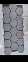 Décoration murale Art paramétrique 3d Panneaux muraux acoustiques hexagonaux en bois