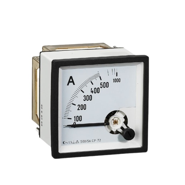 Analog Panel Meter 0.1A to 100A for Direct Measurement Single Phase AC Ammeter Voltage Meters