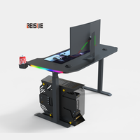 Bureau de jeu de nouvelle génération avec hauteur réglable et accessoires de jeu intégrés pour une configuration de jeu complète