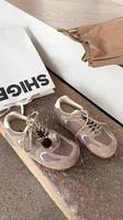 Chaussures décontractées classiques bicolores à bout rond pour femmes, respirantes pour le printemps et l'automne, usage quotidien, plates et délicates