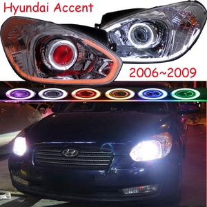 Phare de voiture pour <span class=keywords><strong>Hyundai</strong></span> Accent Phare Solaris 2006-2009 Année DRL Bi Xénon Lentille Phare Solaris - Product Image 3