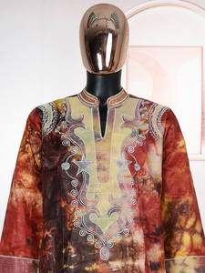 Vêtements dashiki personnalisés pour hommes africains <span class=keywords><strong>chemise</strong></span> pantalon costume pour hommes <span class=keywords><strong>broderie</strong></span> hauts ensemble pantalon <span class=keywords><strong>chemise</strong></span> à manches longues - Product Image 5
