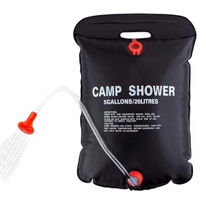 Sac de <span class=keywords><strong>douche</strong></span> de camping en PVC, sac de <span class=keywords><strong>douche</strong></span> <span class=keywords><strong>solaire</strong></span> d'extérieur, <span class=keywords><strong>douche</strong></span> à <span class=keywords><strong>pression</strong></span> portable de voyage, 5 gallons, <span class=keywords><strong>20L</strong></span> - Product Image 5