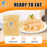 Bonne vente Perdre du poids biologique glucomannane personnalisé Shirataki Fettuccine nouilles instantanées de konjac à l'avoine