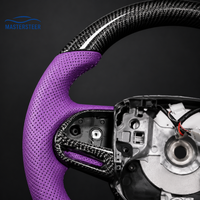 Maßgefertigtes Echtcarbon-Leder-Lenkrad für Dodge Charger Challenger Durango