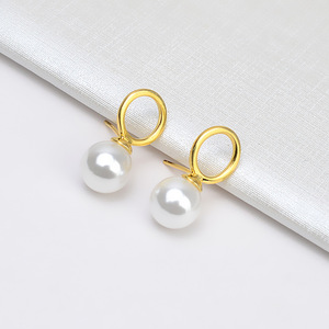 S925 Silver Earring <b>Tray</b> 7-8 Pearl Female Earrings DIY <b>Jewelry</b> Accessories Semi Finished 1039 Empty <b>Tray</b> - Product Image 2