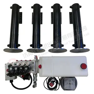 RV Hydraulic Automatic Leveling System Double Acting Hydraulic Cylinder Motorhome
