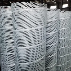 Customized Various Metal Mesh Porous Cylindrical Perforated Pipe/Tubes