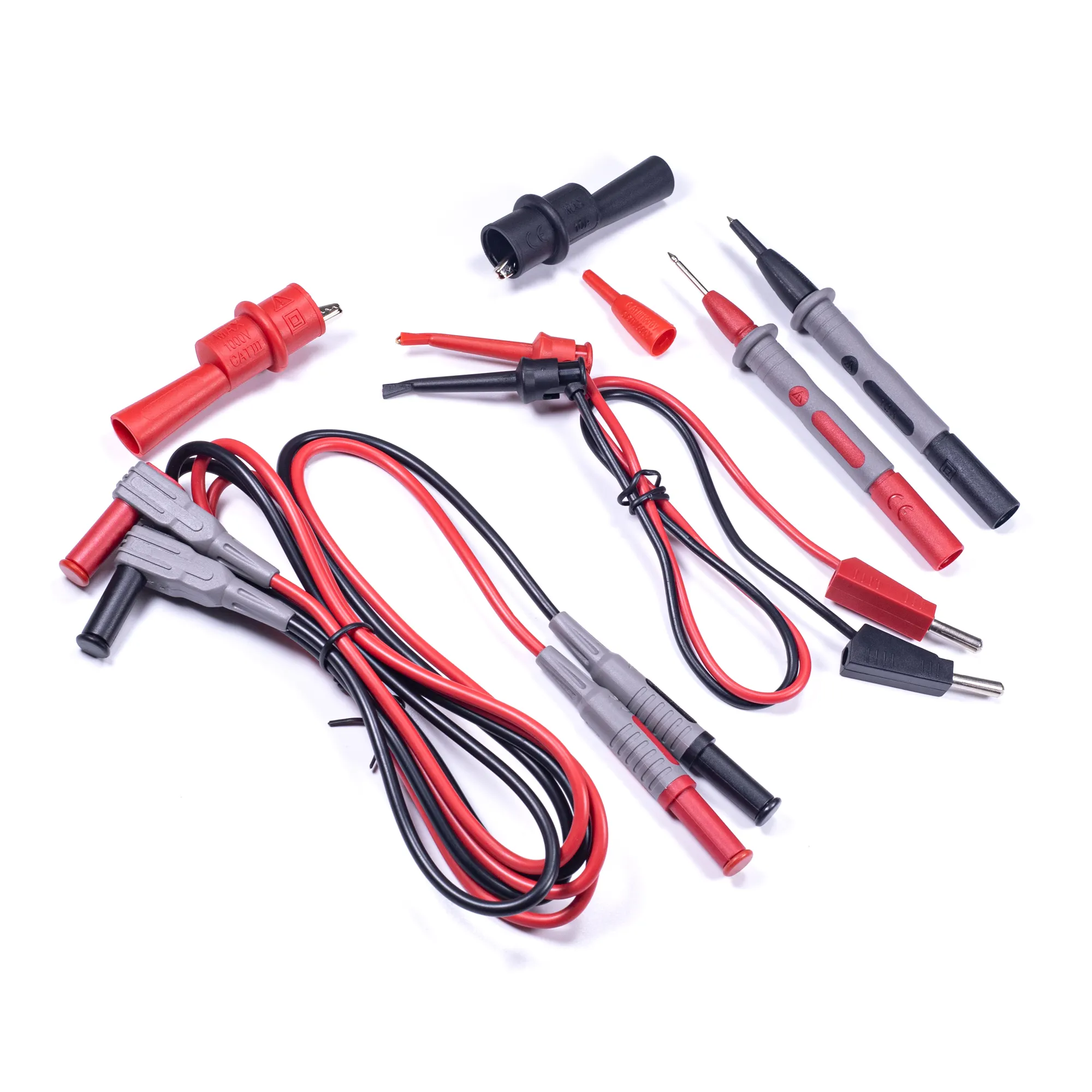 BC5570050 Micro hook test wire Alligator clip probe multimeter probe kit test lead set