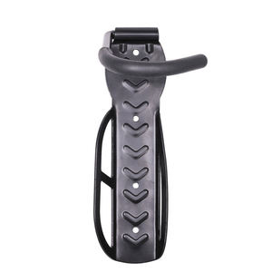 Soporte de Bicicleta Plegable Profesional <span class=keywords><strong>para</strong></span> Montar en la Pared, Soporte de Acero Duradero <span class=keywords><strong>para</strong></span> Bicicleta, Agarre Protector, Capacidad de Carga de 30 kg, Compatible con <span class=keywords><strong>Bicicletas</strong></span> de 12''-29'' - Product Image 1