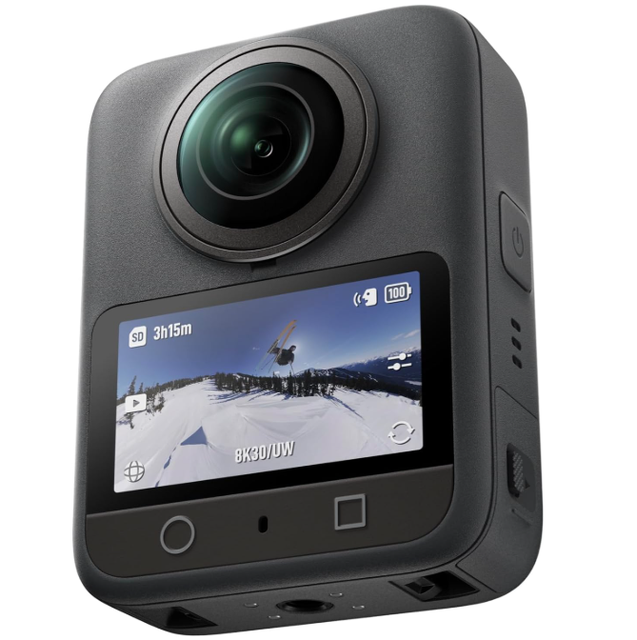 NEW Original DJ Osmo 360 Popular Combo 1\" CMOS Vlogging Camera 120MP 360° Photos 105GB 8K/30fps 100min Continuous Recording
