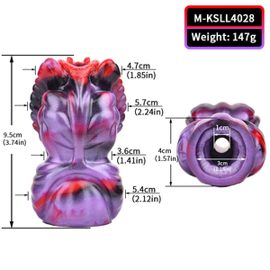 Mordazas de boca de silicona <span class=keywords><strong>BDSM</strong></span> de alta calidad, Juguetes sexuales, bolas de mordaza de lengua para hombres y mujeres, mordaza de boca de silicona erótica Sm - Product Image 5