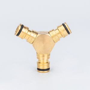 Conexões de Tubo em Latão em Forma de Y com Superfície Lisa, 6/8/10/12/14/16/19mm, Adaptadores de Conexão em <span class=keywords><strong>3</strong></span> Vias - Product Image 3