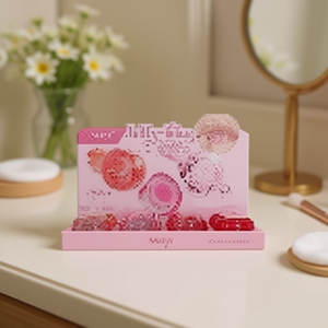 Masque pour les lèvres Saniye, saveur pamplemousse rose et fraise, acide hyaluronique, apaisant pour femmes adultes K1206 - Product Image 2